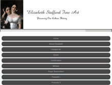 Tablet Screenshot of elizabethstaffordfineart.com